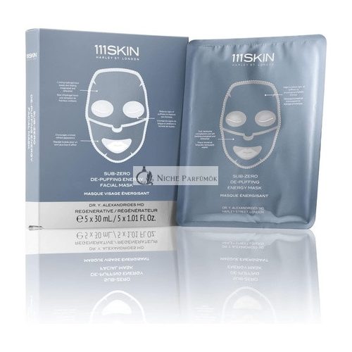 111SKIN Sub-Zero de-Puffing Energie-Gesichtsmaske, 5 Masken, 150ml