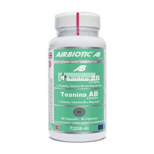 Nutricosmetics Airbiotic Teanina Ab Complex L-Theanin mit Vitamin B6 und Magnesium, 60g