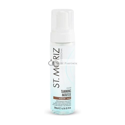 St. Moriz Klarer professioneller Bräunungs-Mousse mittel bis dunkel, 200ml