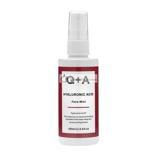 Q+A Hyaluronsav Arctisztító Permet, Betaine, Aloe Vera és Glicerinnel, 100 ml