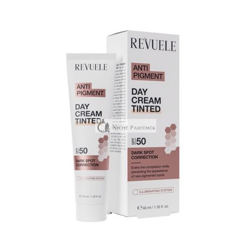 Revuele Anti-Pigment Nappali Krém Tinted SPF 50 40ml