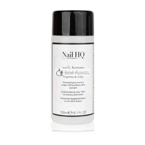 Nail HQ 100% Acetone Körömlakklemosó - 150 ml