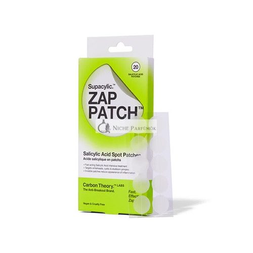 Carbon Theory Supacylic Acne Patches Zap Patch Salicilsavval - 20 db