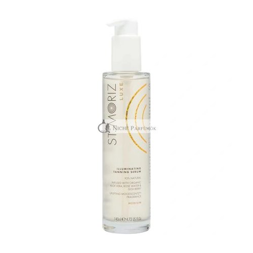 St Moriz Luxe Illuminierendes Bräunungsserum - Mittel, 140ml