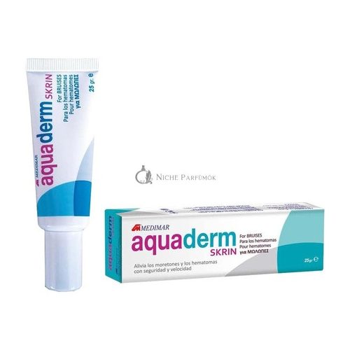 Aquaderm Skrin Tubus 25g Hematomok és Zúzódások Enyhítésére