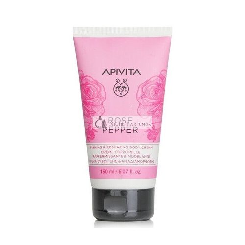 Apivita Rosa Pfeffer Festigende und Formende Körpercreme, 150ml