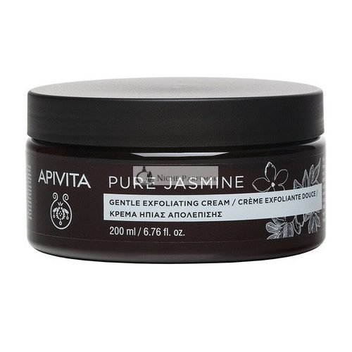 Apivita Pure Jasmine Kímélő Hámlasztó Krém Simaság és Rugalmasság, 200ml