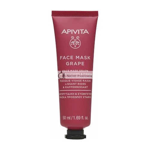 Apivita Anti-Falten Festigende Gesichtsmaske mit Traube, 50ml