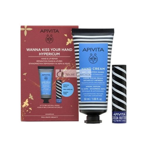 Apivita Hypericum Handcreme & Lippenbalsam