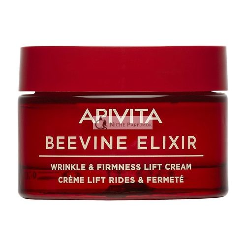 Apivita Beevine Elixir Ránc- és Feszességemelő Krém Könnyű Textúrával, Kollagén Újraindítás Ráncok Csökkentésére és Feszességre, 49 g