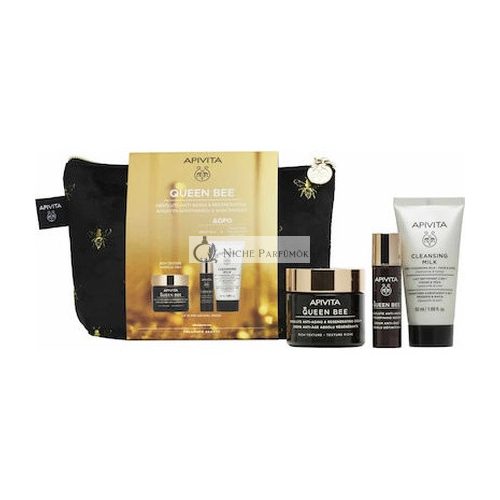 Apivita Promo Queen Bee Absolute Anti-Aging Regeneration Leichte Creme Mit Mini 3 In 1 Lotion Geschenk