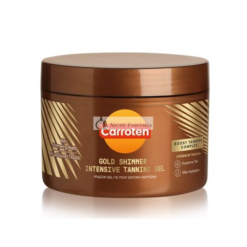 Carroten Gold Shimmer Tanning Gel, 150ml