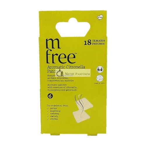 M-Free Aromás Citronella Rovarriasztó Tapaszok - 18 Darab