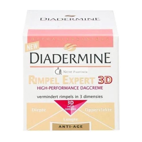 Diadermine Nappali Krém Ránctalanító 3D - 50 Ml