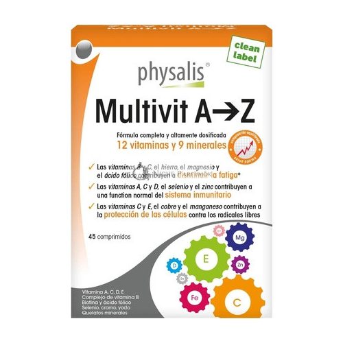 Physalis Multivitamin A-Z 45 Tabletten