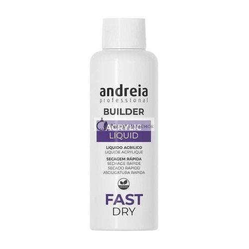 Andreia Professional Körömépítő Akryl Monomer Folyadék Gyors Száradás 100ml,