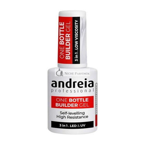 Andreia Professioneller Gel Builder Nagelaufbau Triphasic 3 in 1 LED und UV Klar 14ml