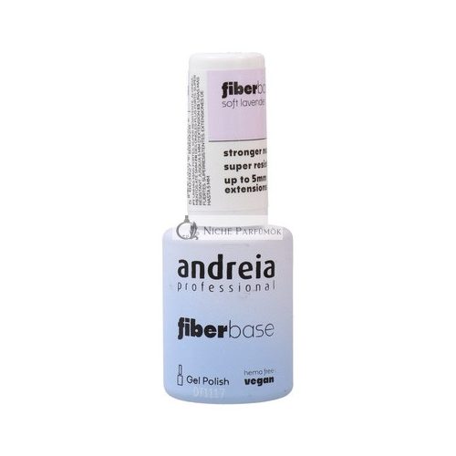 Andreia Gél Nagellack Faser Basisfarbe Sanftes Lavendel, 10.5ml