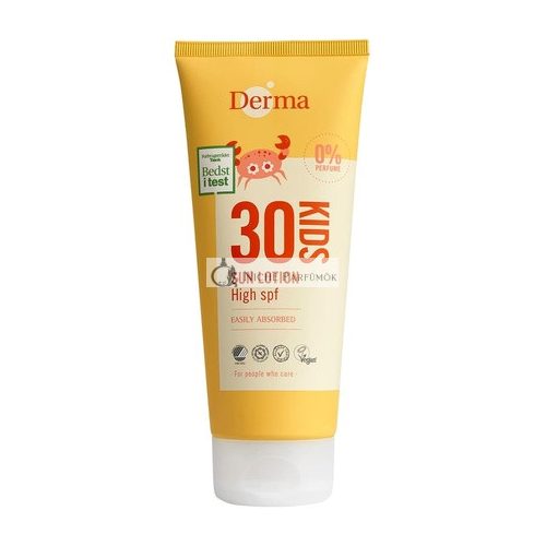 DERMA Sonnenlotion für Babys und Kinder SPF 30, 200 ml