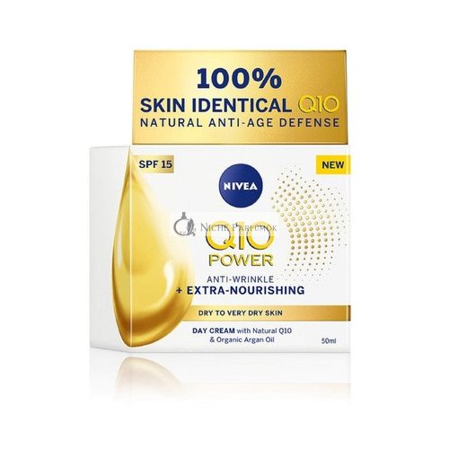 Q10 Power Ránctalanító + Extra Tápláló SPF15 Nappali Krém