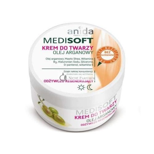 Anida Medisoft Nährende und Regenerierende Creme mit Arganöl, 100ml