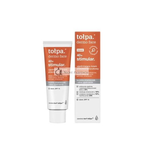 TOPPE Stärkende Anti-Falten-Creme SPF 15 für den Tag Dermo Gesicht 40+, 40ml