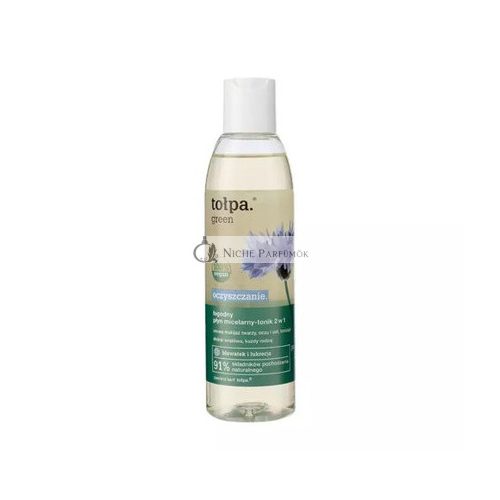 TOŁPA Grünes Reinigungs 2-in-1 Mildes Micellenwasser Tonic 200ml