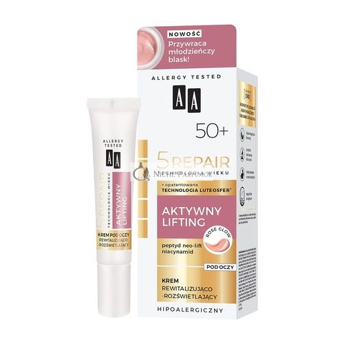 AA Alter Technology 5Repair 50+ Aktive Lifting Augencreme Revitalisierung-Aufhellung 15ml