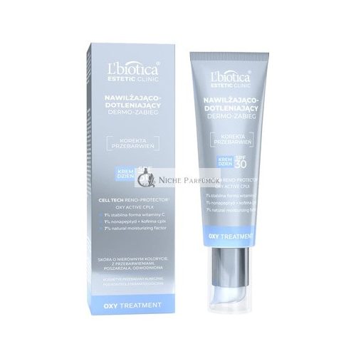 L'biotica Estetic Clinic OXY Treatment Hidratáló Dermo Kezelő Nappali Krém SPF30, 35ml