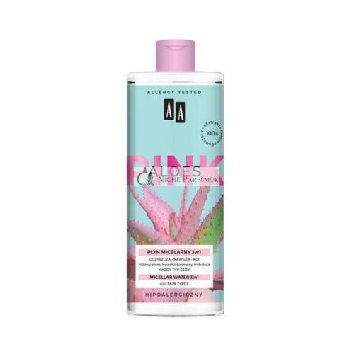 AA Aloes Pink Micellás Víz 3 az 1-ben, 400 ml