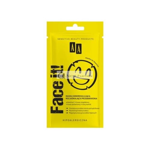 Face It! Sebum-Szabályozó Ragyogás Maszk 18ml AA