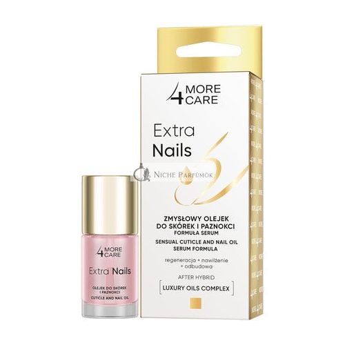 More4Care Extra Nails Sensuális Kutikula és Körömolaj 10ml