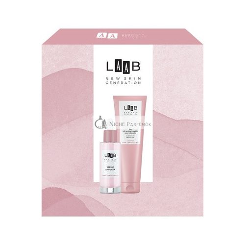 Laab Gesichtswaschgel-Set 150ml mit konzentrierter Serumampulle 30ml