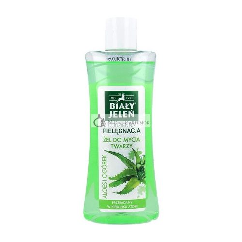 Bialy Jelen Hipoallergén Arctisztító Gél Aloe és Uborka 265ml