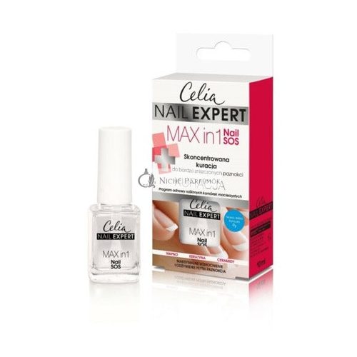 Celia Nail Expert Max in 1 Nagel SOS Konzentrat 10ml