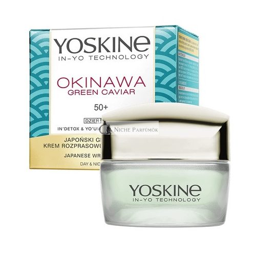 Yoskine Okinawa Grüner Kaviar Tages- und Nachtcreme 50+