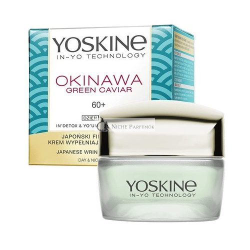 Yoskine Okinawa Zöld Kaviár Nappali és Éjszakai Krém 60+ 50ml