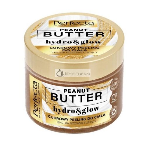 Perfecta Erdnussbutter Körperzuckerpeeling, 300g