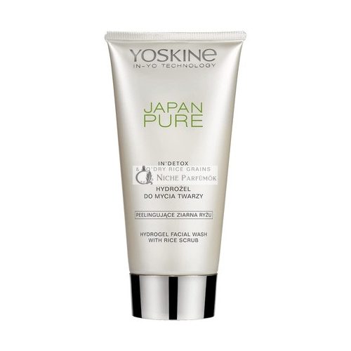 Yoskine Japan Pure Hydrogel Arctisztító Rizsszemcsékkel