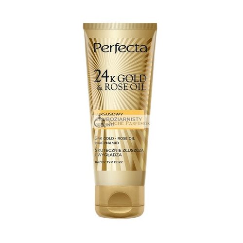 Perfecta 24k Arany Rózsa Durva Arctisztító 75ml