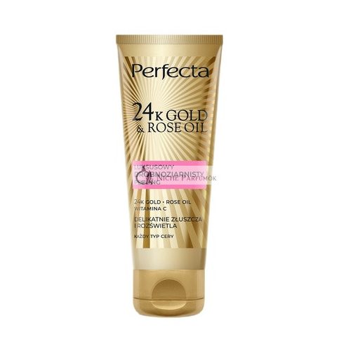 Perfecta 24k Gold Rose Feinkörniger Gesichtspeeling 75ml