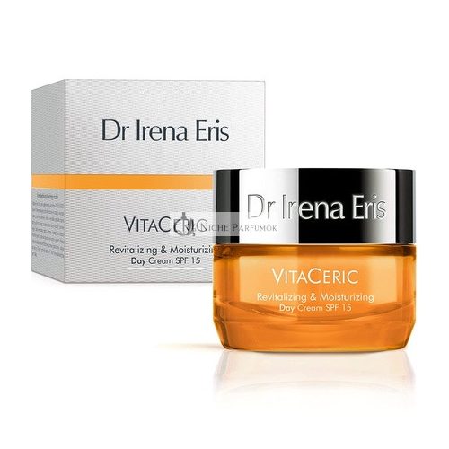 Dr Irena Eris Vitaceric Revitalisierende Feuchtigkeitscreme mit SPF 15 für Damen, 50ml