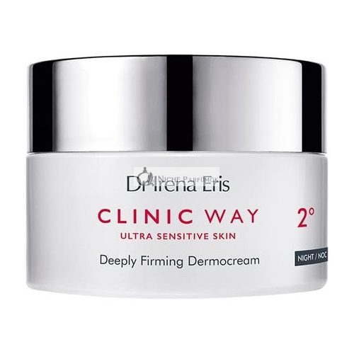 Clinic Way 2° Retinoid Revitalizáló Ránctalanító Éjszakai Krém 40+, 50 ml