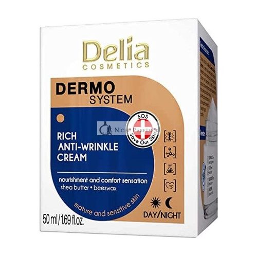 Delia Cosmetics Fat Fondant Dermo System Cera Dosed und Sensitiv, 50ml