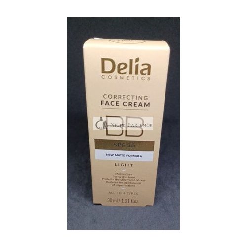 Delia BB Arckrém SPF 30 - Világos