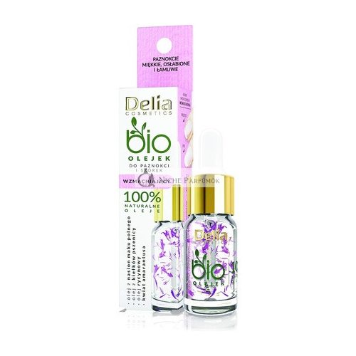 Delia Cosmetics Stärkendes Bio-Öl für Nägel und Nagelhaut 11ml - Amaranthblume