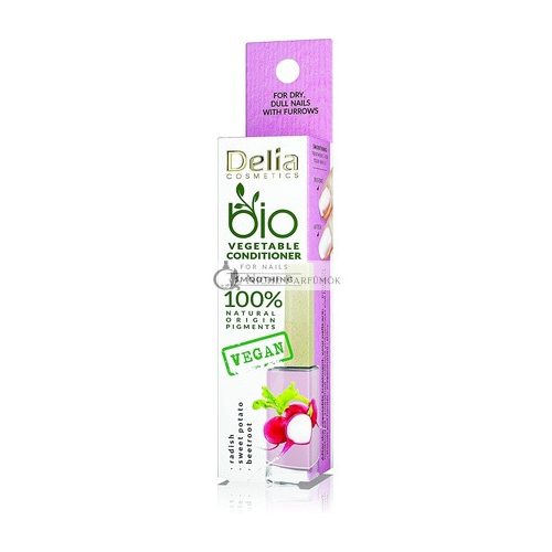 Delia Cosmetics Bio Körömolaj Vegán Körömápoló 11ml Retek