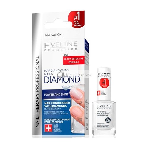 Eveline Cosmetics Professioneller Diamant-Nagelhärter Conditioner 12ml