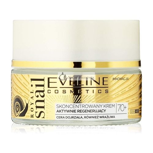 Eveline Cosmetics Royal Snail Aktiváló Regeneráló Nappali/Éjszakai Krém 70+, 50ml