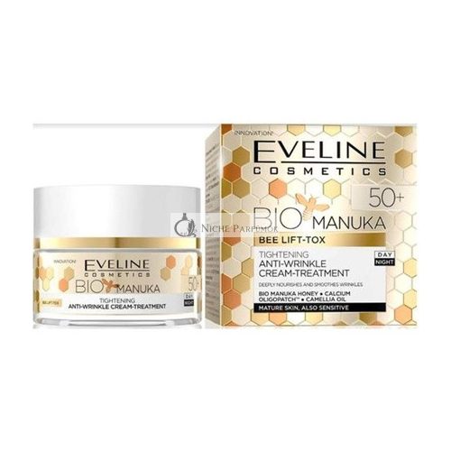 Eveline Cosmetics Bio Manuka Lift Arckrém Firmáló Nappali/Éjszakai 50+ 50ml